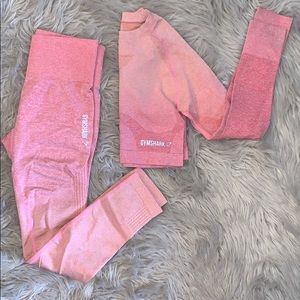 Gymshark Vital Seemless Crop Top & Leggings